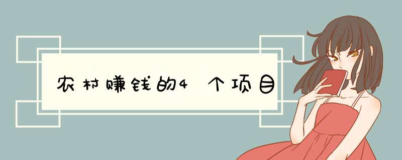 农村赚钱的4个项目,第1张