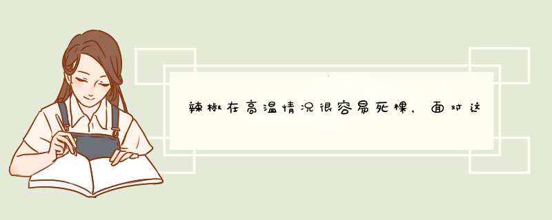 辣椒在高温情况很容易死棵，面对这种情况要怎么补救呢？,第1张