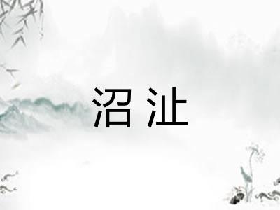 沼沚