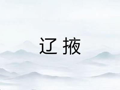 辽掖