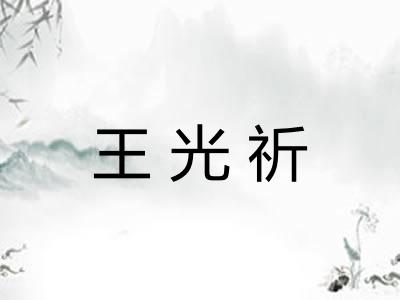 王光祈