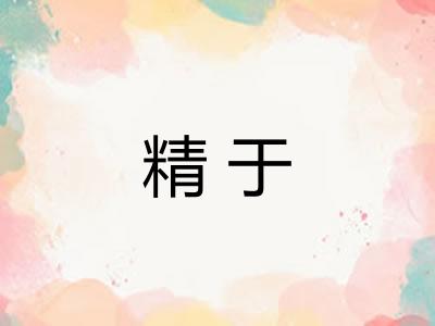 精于