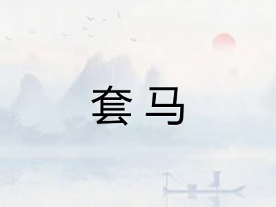 套马