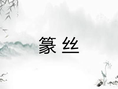 篆丝