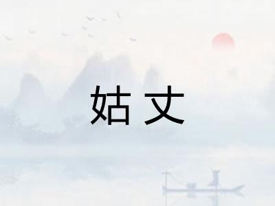 姑丈